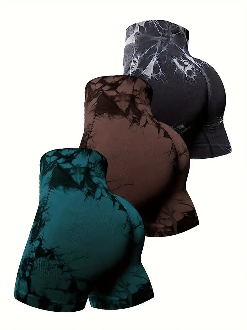 High Waist Seamless Yoga Shorts