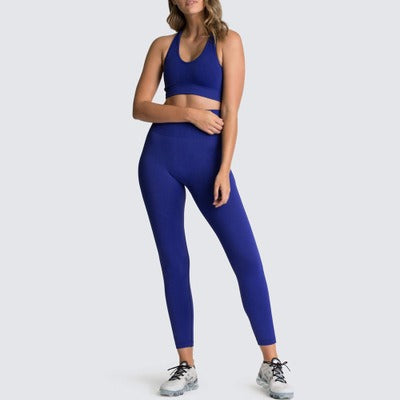 Seamless Hip-Lifting Yoga Set for Women