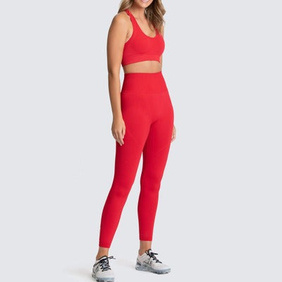 Seamless Hip-Lifting Yoga Set for Women