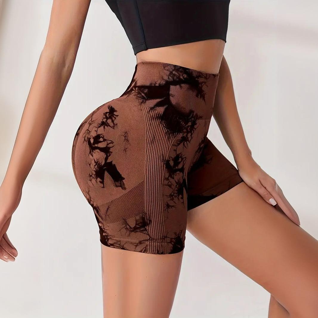 High Waist Seamless Yoga Shorts