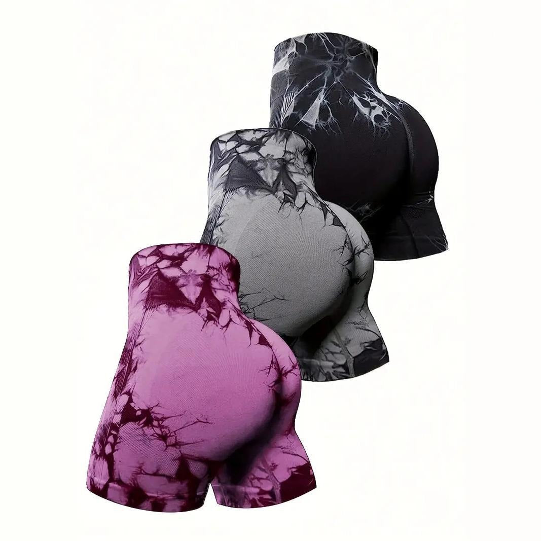 High Waist Seamless Yoga Shorts